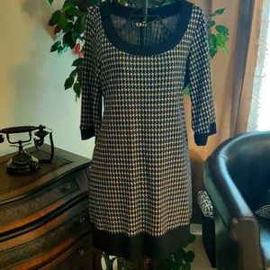 Blue Sage Large black/white dress